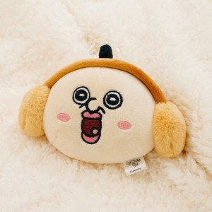 빵빵이 귀마개 겨울핫팩 봉제인형, 혼합색상, 12.5cm, 1개