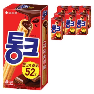 오리온 통크 초코, 45g, 8개