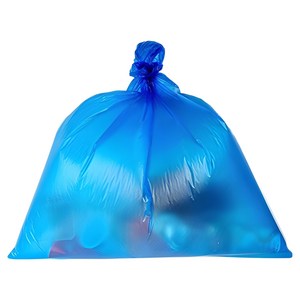 월드크린 분리수거 평판 비닐봉투 파랑 100매입, 50L, 1개
