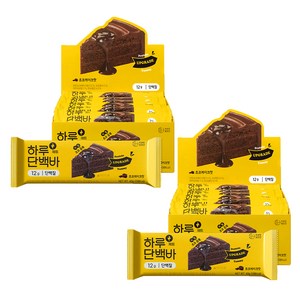 프로틴방앗간 하루단백바 제트 초코케이크맛, 40g, 24개