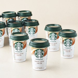 스타벅스 카페 라떼, 270ml, 10개