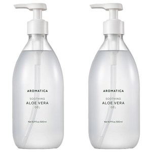 아로마티카 수딩 알로에 베라 젤, 500ml, 2개