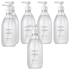 아로마티카 수딩 알로에 베라 젤, 500ml, 6개