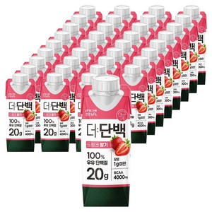 더단백 드링크 딸기, 250ml, 36개