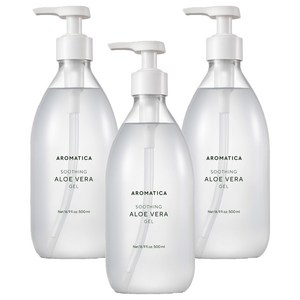 아로마티카 수딩 알로에 베라 젤, 500ml, 3개