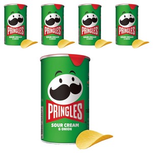 프링글스 사워크림 앤 어니언, 53g, 5개