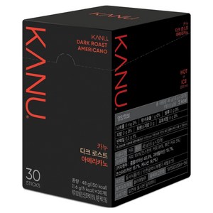 카누 다크 로스트 아메리카노 원두커피스틱