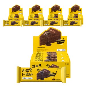 프로틴방앗간 하루단백바 제트 초코케이크맛, 40g, 60개