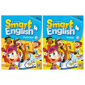 Smart English 4 세트 StudentBook + WorkBook 전2권 CD2장포함, 이퓨쳐