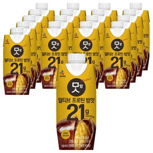 얼티브 프로틴 밤맛, 250ml, 18개