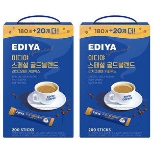 이디야 스페셜 골드블렌드 리치크레마 커피믹스