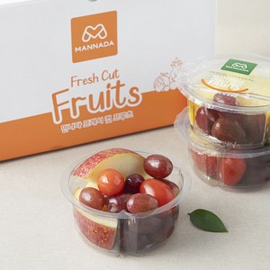 만나다 프레시 믹스 파인애플 포도 토마토 3p + 사과 포도 토마토 3p