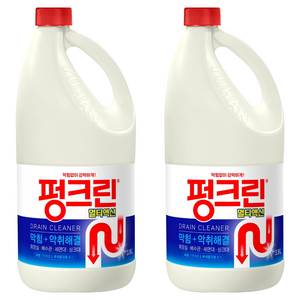 펑크린 멀티액션 배수구세정제, 3.9L, 2개
