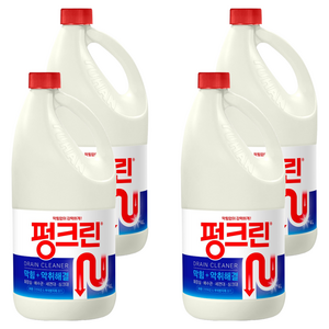 펑크린 배수구세정제, 4L, 4개