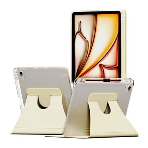 누아트 아이패드 펜슬 수납 거치대 스마트 턴 커버 케이스