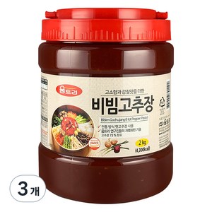 움트리 비빔 고추장, 2kg, 3개