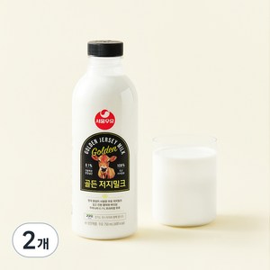 서울우유 골든 저지밀크, 750ml, 2개