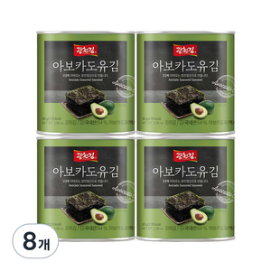 광천김 아보카도 캔김, 30g, 8개