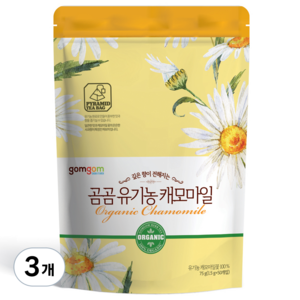 곰곰 유기농 캐모마일 삼각티백