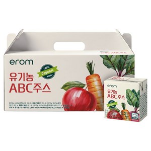 이롬 유기농 ABC주스, 140ml, 20개
