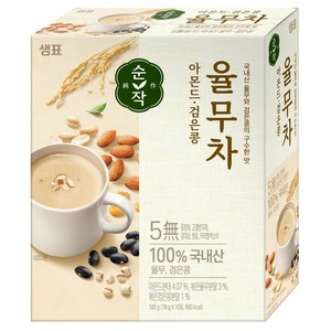 순작 아몬드 검은콩 율무차, 18g, 10개입, 1개