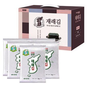 지도표성경 재래전장김 행복E세트 30g 5봉, 150g, 1세트