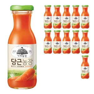 가야농장 당근농장, 180ml, 12개