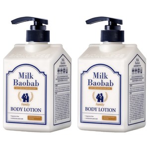 밀크바오밥 패밀리 바디로션 무향, 500ml, 2개