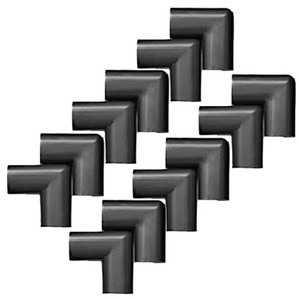 아가드 코너보호대 일반형, 49 x 20 x ..., 블랙, 12개