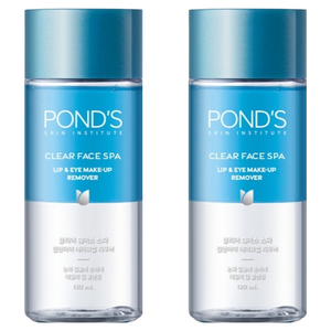폰즈 클리어 훼이스 스파 립 앤 아이 메이크업 리무버, 120ml, 2개