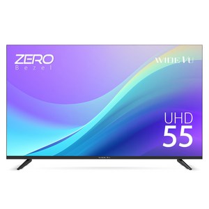 와이드뷰 4K UHD LED TV, 139cm(55인치), 일반TV, 무타공 벽걸이형(추가비용발생), 방문설치
