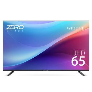 와이드뷰 4K UHD LED TV, 165cm(65인치), 일반TV, 무타공 벽걸이형(추가비용발생), 방문설치
