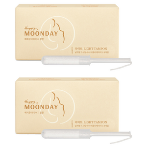 해피문데이 이지 탐폰, 라이트, 8개입, 2개