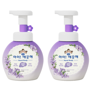 아이깨끗해 핸드워시 블루밍퍼플, 250ml, 2개