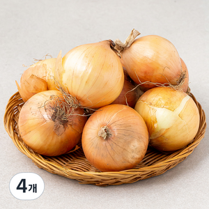 국내산 양파(소), 1kg, 4개