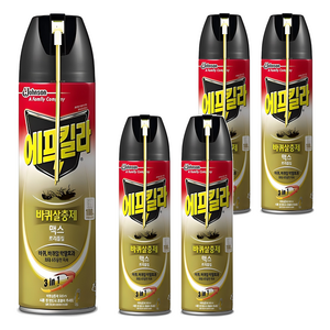 에프킬라 바퀴살충제 맥스 트리플킬, 500ml, 5개