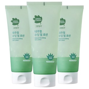 그린핑거 내추럴 수딩 젤 로션, 150ml, 3개