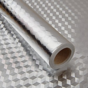 루바네 주방 기름때 방지 접착식 알루미늄 시트지