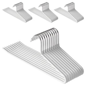 코멧 홈 논슬립 바지걸이, 화이트, 40개