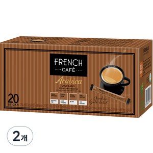 프렌치카페 아라비카 골드라벨 카페믹스, 10.7g, 20개입, 2개