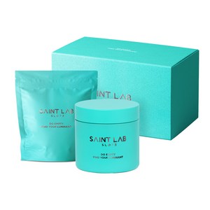 세인트랩073 루미넌트 민트 모공 토너 패드 70매 + 리필 70매 + 위생 캡 + 집게, 140g, 1세트