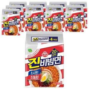 오뚜기 진비빔면 156g, 40개, (4개입 X 10개)