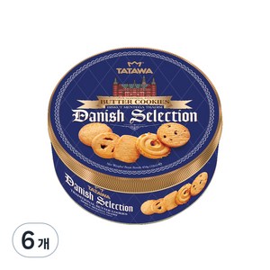 타타와 데니쉬 셀렉션 버터 쿠키, 454g, 6개
