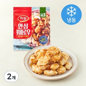 하림 안심 꿔바로우 + 소스 (냉동), 450g, 2개