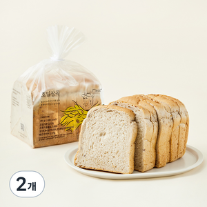 밀도 호밀잡곡 식빵, 480g, 2개
