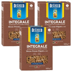 데체코 통밀 메찌 펜네 스파게티면, 500g, 3개