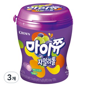 마이쮸 자일리톨 포도, 3개, 110g