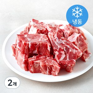 곰곰 한돈 등뼈 (냉동), 2kg, 2개
