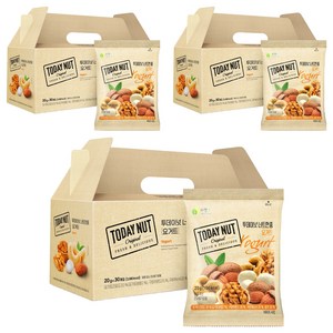 투데이넛 너트한줌 요거트 견과세트 600g, 3개