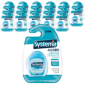 시스테마 스펀지 치실 랜덤발송